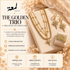 The Golden Trio Jewellery Set
