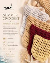 Summer Crochet Bandana & Scarf