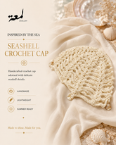 Seashell Crochet Cap