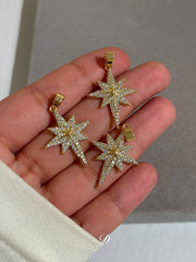 The North Star Pavé Pendant