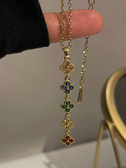 Rainbow Bloom Necklace