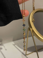 Rainbow Bloom Necklace