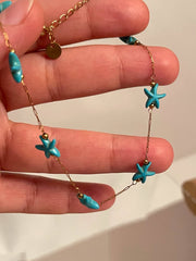 Ocean Star Anklet