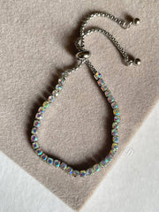 The Aurora Adjustable Tennis Bracelet