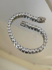 Silver Tennis Bracelet