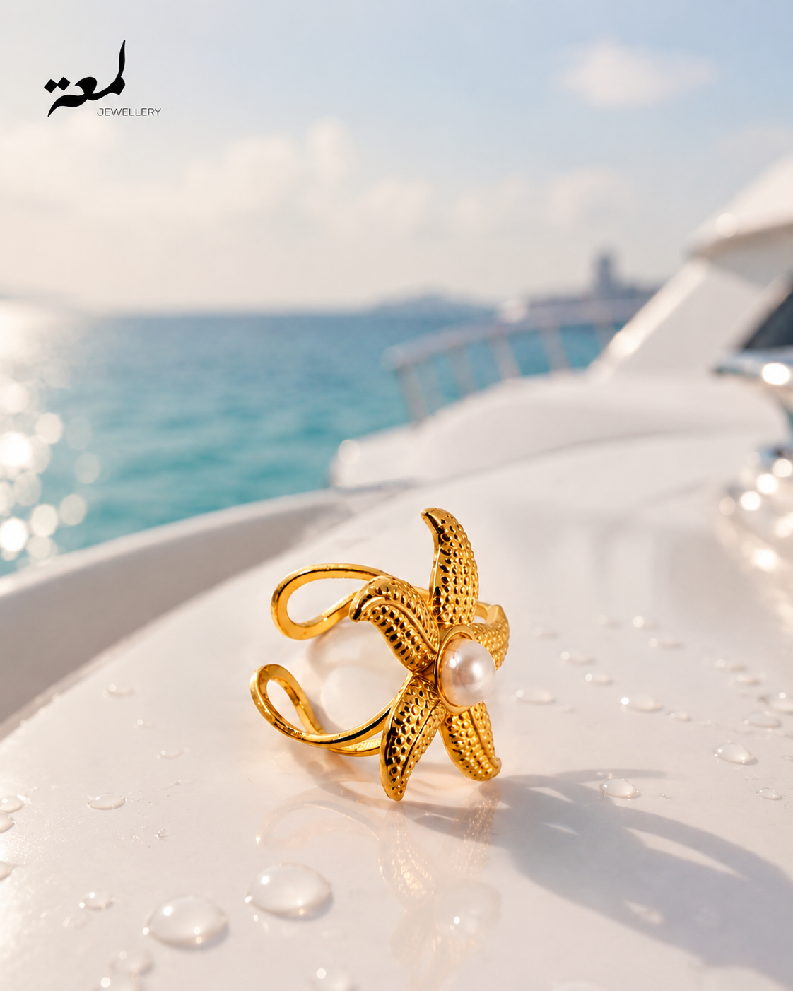 Pearl Star Ring