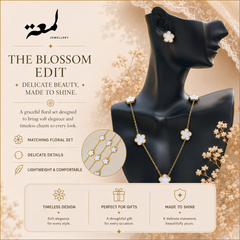 The Blossom Edit Floral Jewelry Set