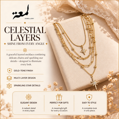 Celestial Layers Star Necklace