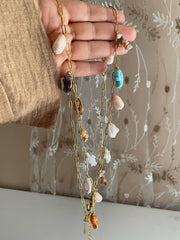 Seashell Charm Necklace