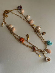 Seashell Charm Necklace