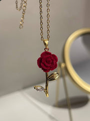 Red Rose Necklace
