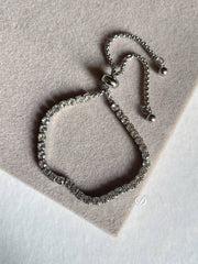 The Aurora Adjustable Tennis Bracelet