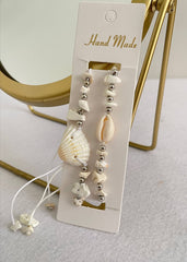 Seashell Anklet & Bracelet Set
