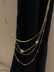 Golden Harmony Layered Necklace