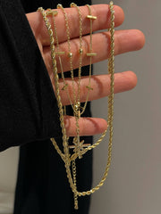 Celestial Layers Star Necklace