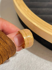 Ivory Leaf Statement Ring