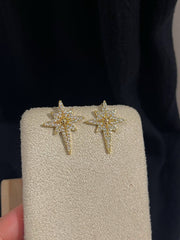Celestial Glow Starburst Earrings