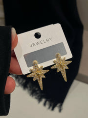 Celestial Glow Starburst Earrings