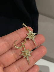 Celestial Star Drop Earrings